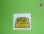 adhesivo para carburadores amal, realizado en vinilo. 