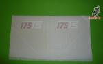 juego pegatinas cajas de herramientas ducati 175 Ts. 