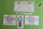 juego pegatinas ducati 160 Ts, relizadas en vinilo. <br>adhesivos ducati. 
