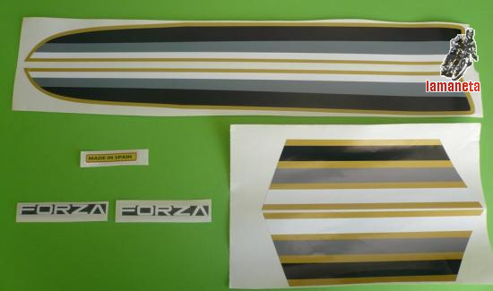 Juego de pegatinas ducati forza