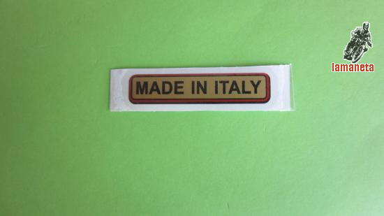Pegatina ducati    made in italy