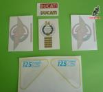 juego pegatinas ducati 125 ts. 
