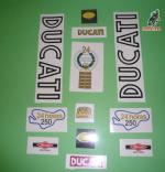 juego de pegatinas completo para ducati 24 horas. <br>dispongo de repuesto especifico para esta moto ducati, 