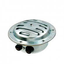 Claxon Universal 6V Corriente Alterna LINEAS CINCADO  Claxon UNIVERSAL de 6V para empotrar en el faro. Con decoracion tipo Lineas 