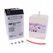 Bateria 6 Voltios B496 Dimen. 91 x 83 x 160 mm.  Bateria de 6 voltios a 9 amperios, ideal para motos clasicas como por ejemplo Bul