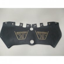 Funda Cubrefiltro Montesa Enduro 75L  Funda cubrefiltro de montesa enduro 75, marcada con la cilindrada, con todas las perforacion