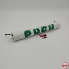 Protector Manillar Puch BLANCO  VERDE  Protector de manillar de PUCH en color BLANCO con letras en VERDE, de calidad superior, vel