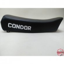 Funda Asiento Puch Condor MD82 SERIGRAFIADA  Funda de asiento para Puch Condor MD82 Nueva, con serigrafiado blanco con la marca en