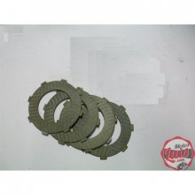 Discos Embrague Bultaco Sin Intermedios Todos Modelos FIBRA  Kit de discos de embrague de fibra exteriores adaptables a todas las 