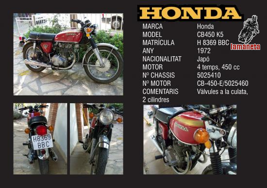 HONDA CB 450
