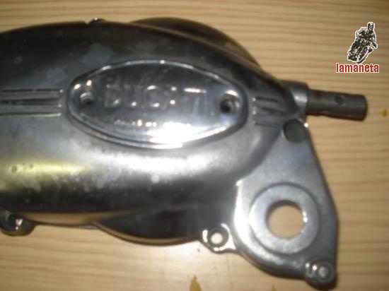 Tapa motor lado izquierdo Bultaco chispa, motor Ducati. 