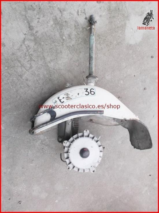Horquilla de la Vespa 150S con Basculante y tambor, de segu