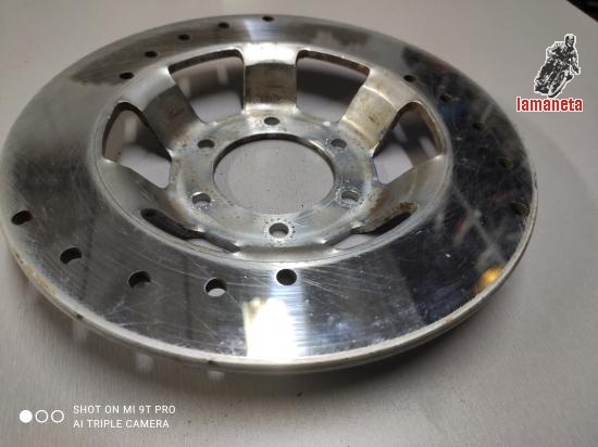 Disco de freno cromado Especial de Morini Kanguro 125cc y ot