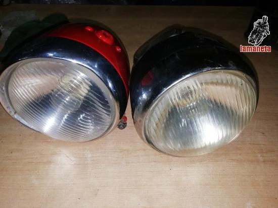 faros derby sport uno con cuentakilometros 150 el otro 100
