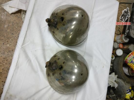 Dos faros originales Ford A 1926 en buen estado original pre