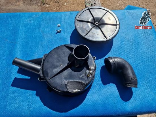 Caja filtro de aire de Fantic 240 trial, en buen estado, com