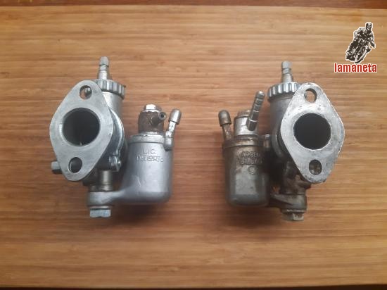 Carburadores Dellorto. Vendo dos carburadores Dellorto model