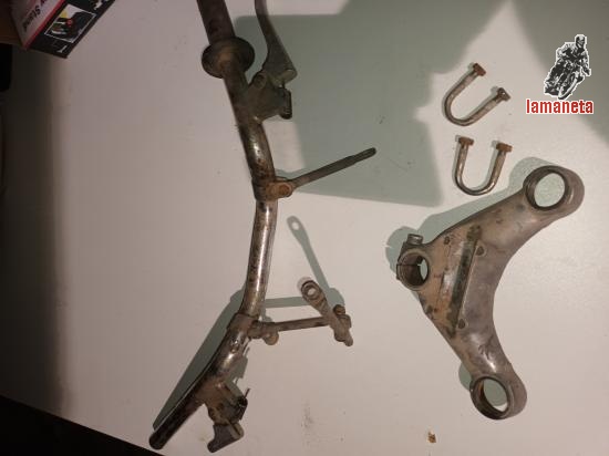 Tija de ducati ts y manillar en buenas condiciones 80 euros 