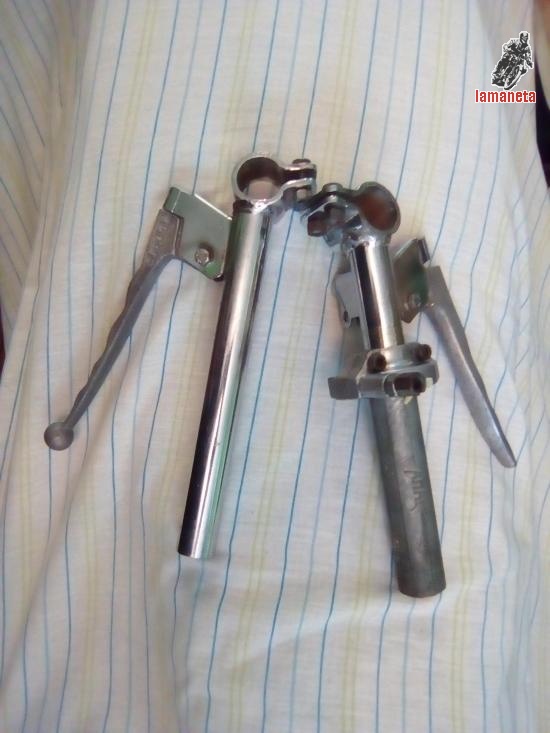 Semi manillares con acelerador amal incluido los de las foto