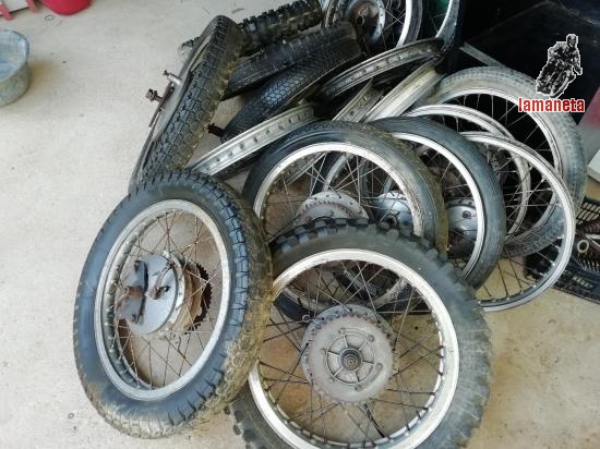 ruedas varias la mayoria a 60 euros algun a 80