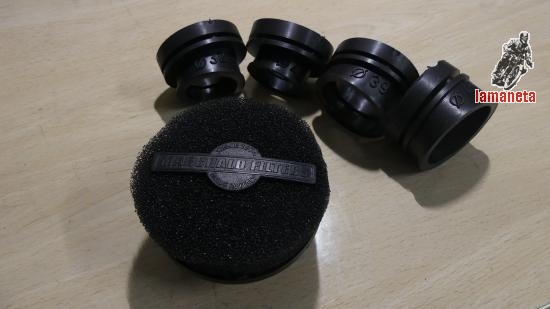 Filtro de potencia Marchald para carburadores de moto de med