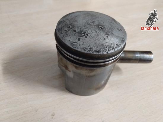 Pistón Lambretta SX, TV, GP 200cc, de 66, 4mm diámetro. In
