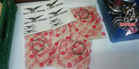 segmentos de guzzi a 20 euros caja de 20. 25 varis medidas a