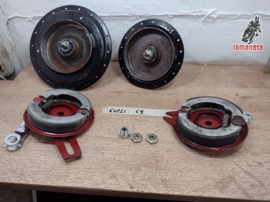 Bujes de Guzzi 65 DELANTERO Y TRASERO , estan revisados y l