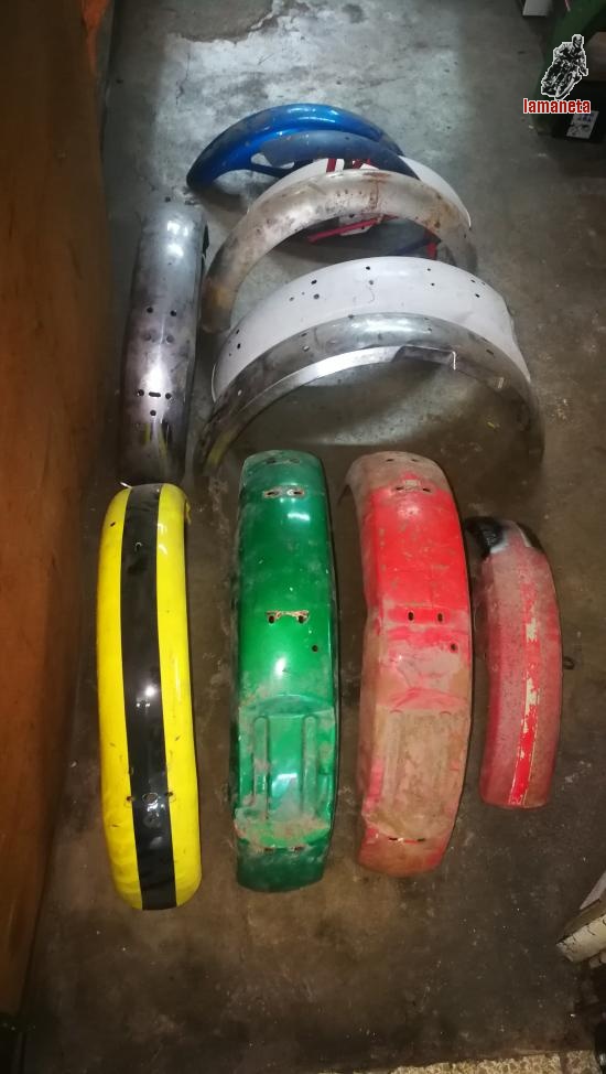 Guardabarros varios ducati. 