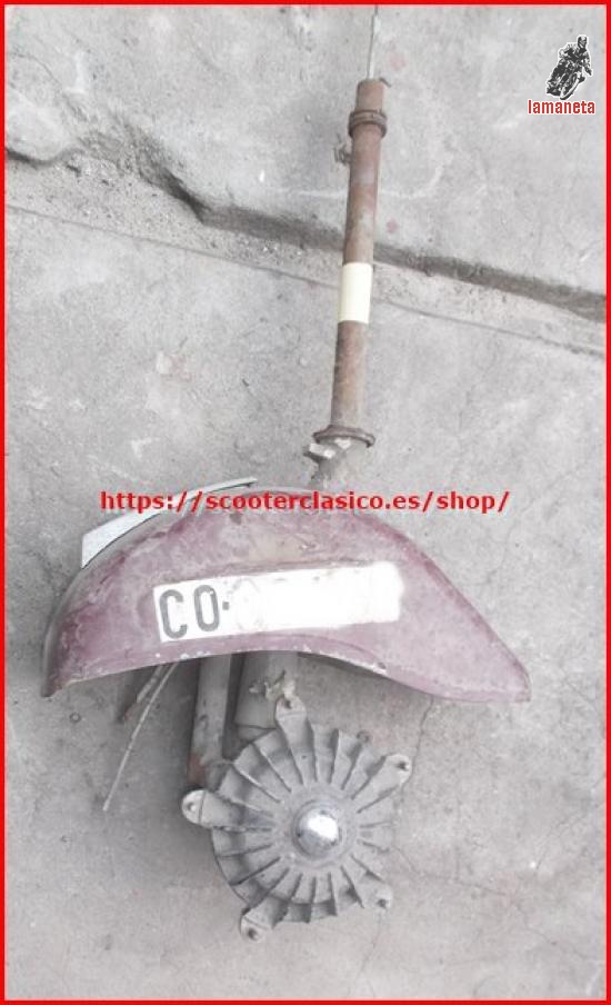 Horquilla de segunda mano de la Vespa Super, se manda con ba