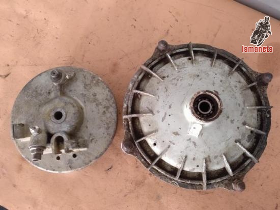 Tambor rueda delantera completo Honda Serveta 4T. Contesto w