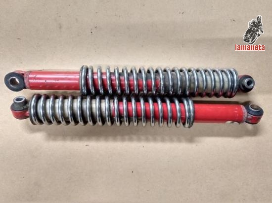 Juego amortiguadores traseros 330mm. Derbi. Contesto whatsap