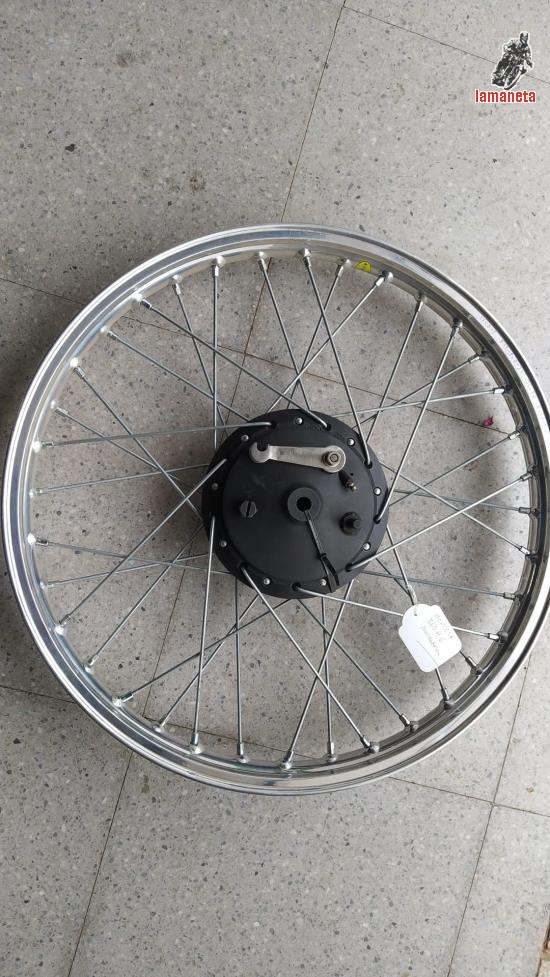 Rueda delantera Montesa 360h 6 restaurada también tenemos