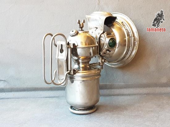 faro farol linterna riemann carburo acetileno para moto o bi