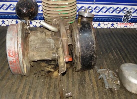 Motor Velosolex. Incompleto
