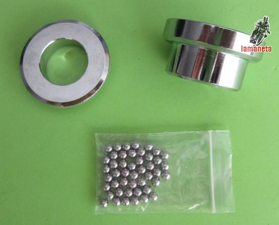 Cazoleta dirección ducati. Refabricación exacta a la orig