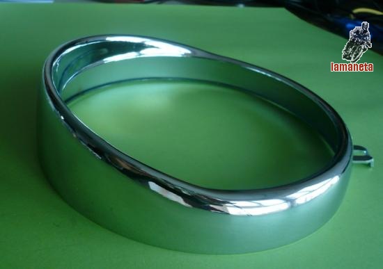 Bisel de faro DUCATI, para opticas 155      -   160, Válido