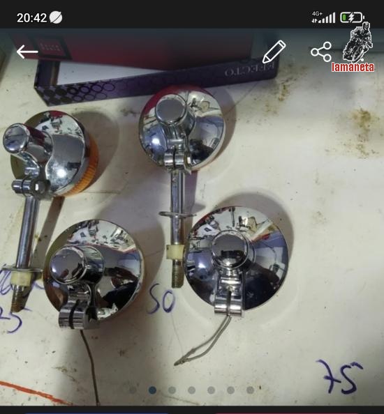 Intermitentes KZ 90 mm diámetro clasicas 