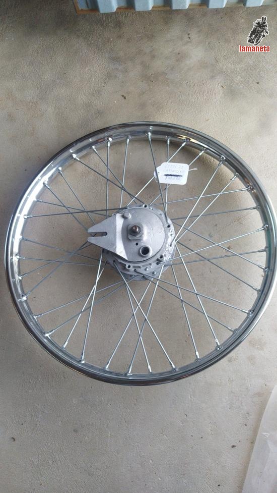 Ruedas de Guzzi 73 Cardellino delantera y trasera también t