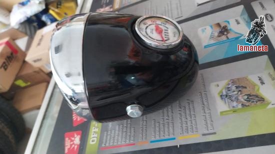 Faro con reloj cuenta km tipo Derbi Antorcha nuevo todo, , ,