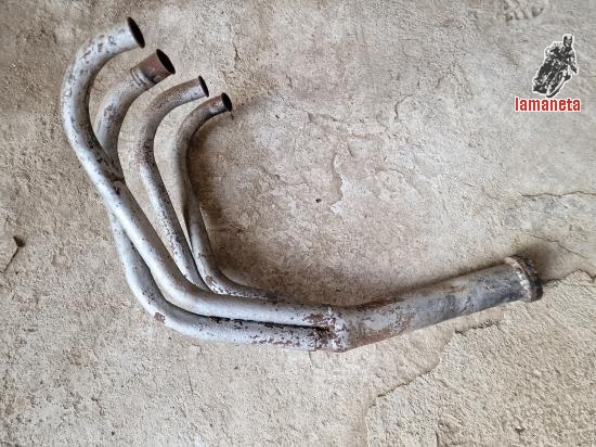 Colector de escape Benelli y derivadas 350 y 500 una curva t