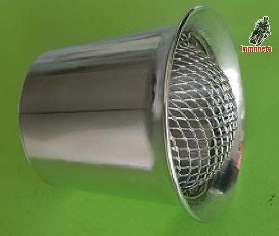 trompeta nueva, fabricada a partir de tocho de aluminio,  no