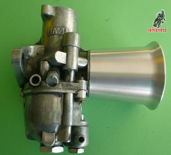 trompeta nueva, fabricada a partir de tocho de aluminio,  no