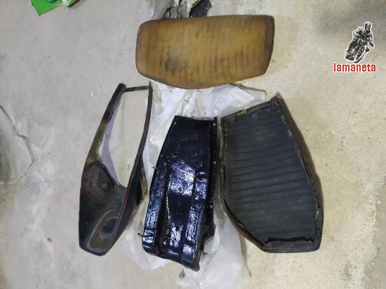 Asiento monoplaza  bmw especial para terminar , reparada bas