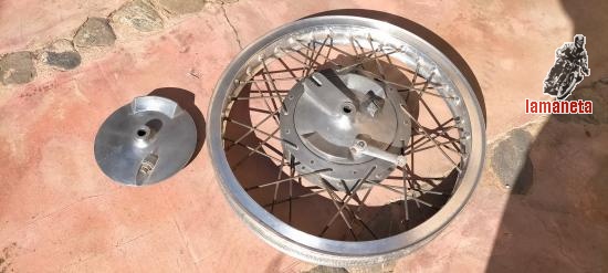 Llanta grimeca de radio 19 para Ducati scrambler 350, 250. R