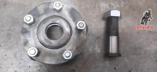 Porta corona y eje rueda trasera Montesa Impala  también te