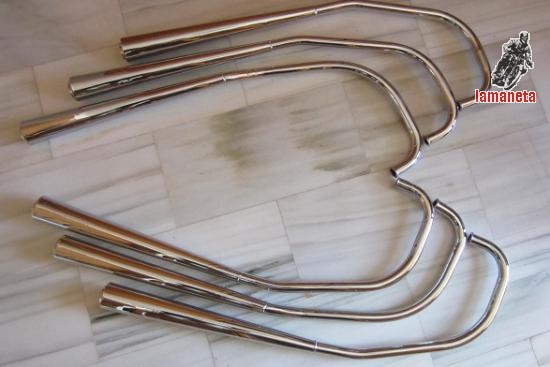 silenciadores, silenciosos, BENELLI 750 SEI nuevos.  Mas rec