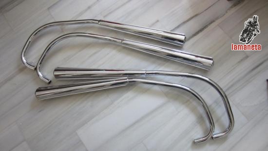 Modelo de motocicleta: Benelli 500, juego silenciosos nuev A