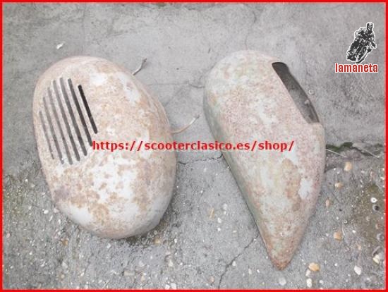 Ponemos a la venta cofanos de la Vespa de bocolo anterior a