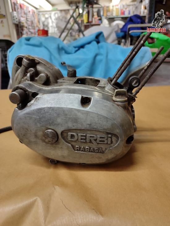 Motor derbi antorcha de cadena primaria biela cambio y embra